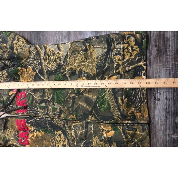 Cabela's Womens 2XL Camo Camouflaged & Pink Full Zip Hoodie Sweatshirt - Picture 7 of 7